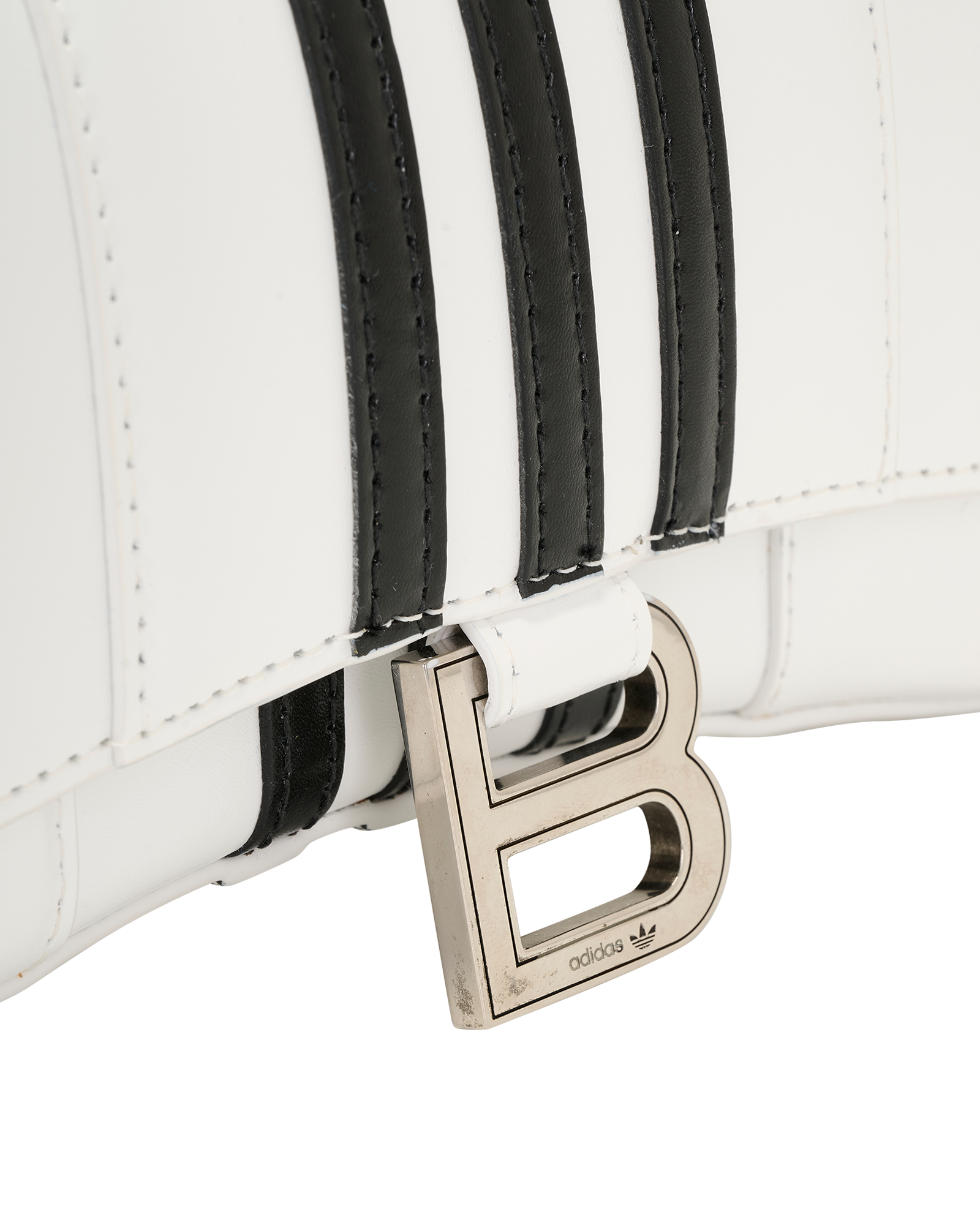 X Adidas Hourglass Wallet On Chain, &pound;350, Handbags, White, Leather, Other view